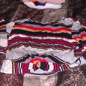 Long sleeve knitted t-shirt